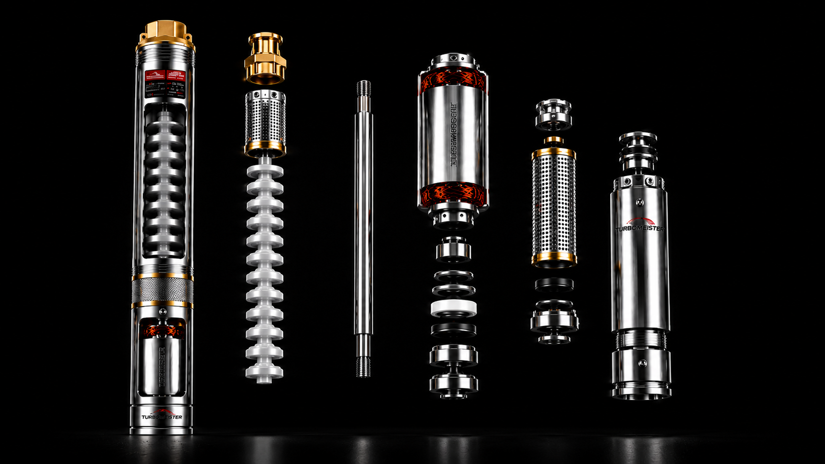 Turbomeister exploded view